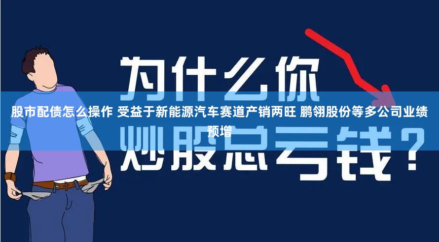 股市配债怎么操作 受益于新能源汽车赛道产销两旺 鹏翎股份等多公司业绩预增