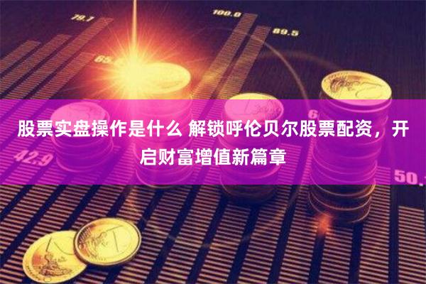 股票实盘操作是什么 解锁呼伦贝尔股票配资，开启财富增值新篇章